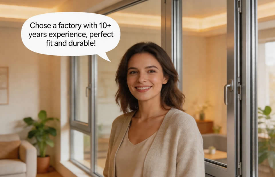 How to choose right CHINA aluminum door and window factory