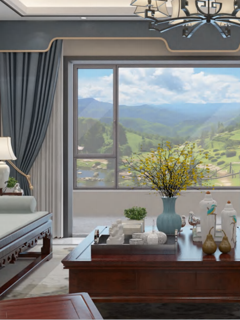 JT‑100C INWARD‑OPENING WOOD‑ALUMINUM COMPOSITE WINDOW