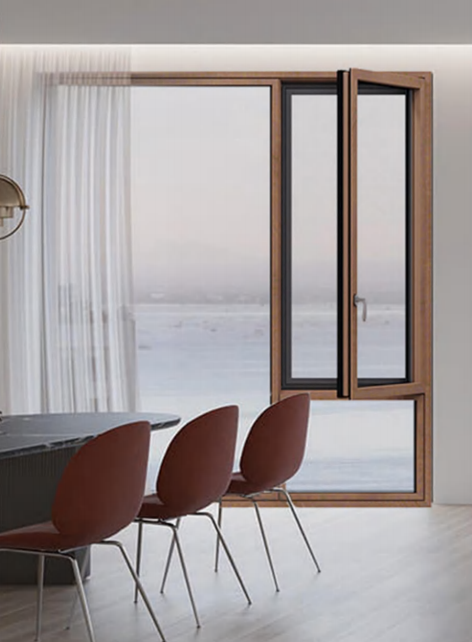 JT-120 ALUMINUM-CLAD WOOD INWARD CASEMENT WINDOW